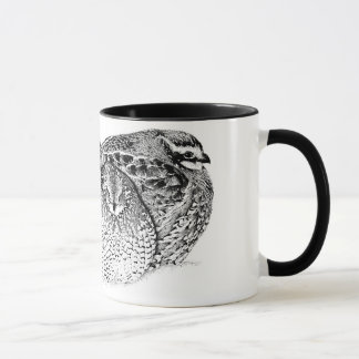 Taza Codornices del blanco de Bob