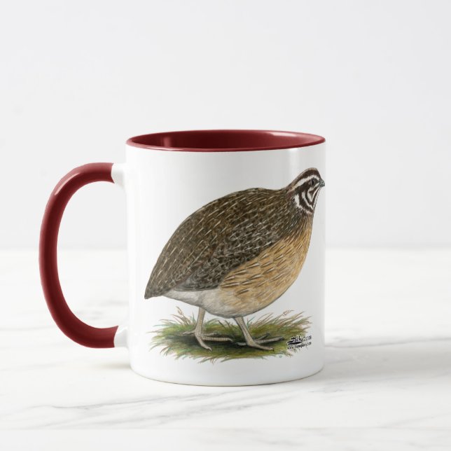 Taza Codornices del Pharaoh del Coturnix (Izquierda)