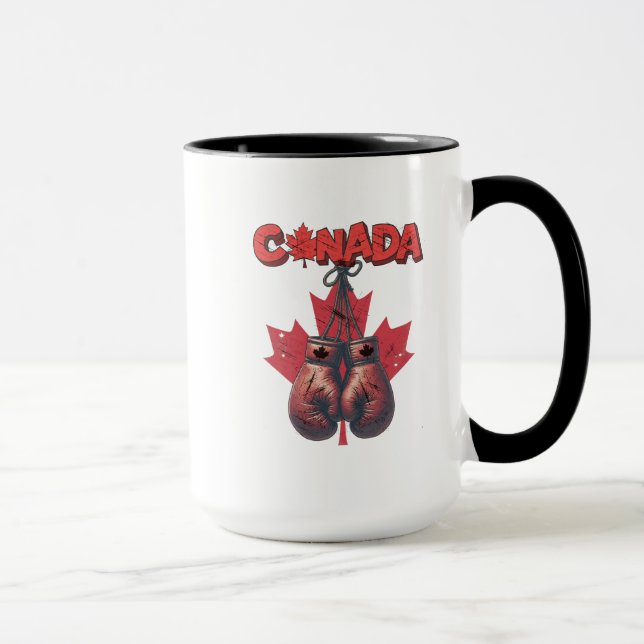 Taza codos de canadá, fabricados en canadá 100% mug can (Derecha)