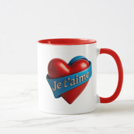 Taza coeur amoureux
