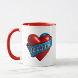 Taza coeur amoureux