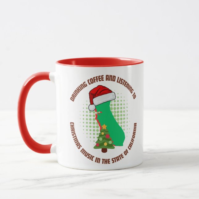 Taza Coffee and Christmas Music in California  (Izquierda)