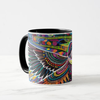 Taza coffee bird mug