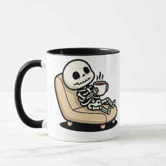 Taza Coffee Break – Grim Reaper Dark Humor Coffee