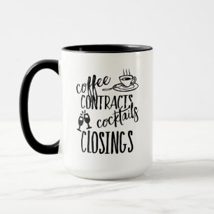 Taza Coffee Contracts Cocktails Closings Inmobiliaria