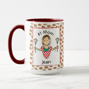 Taza Coffee de la Personalizado de la abuela de la madr