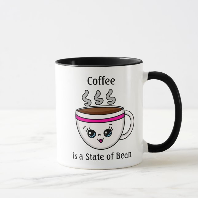 Taza Coffee es una cita para café y bollos divertidos (Derecha)