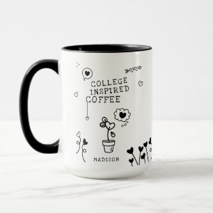 Taza Coffee inspirado en el Colegio Divertido nombre pe