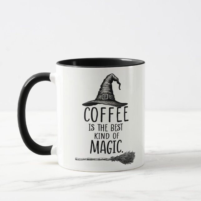 Taza Coffee is the Best Kind of Magic Mug (Izquierda)
