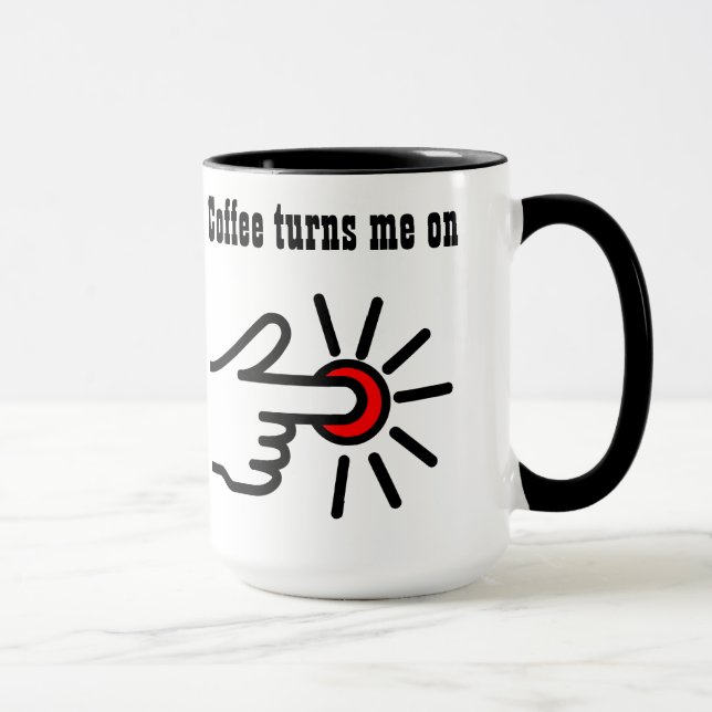 Taza Coffee Me Enciende (Derecha)