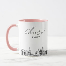 Taza Coffee Mug, Boda personalizado de Filadelfia
