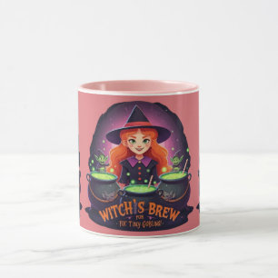Taza Coffee Mug "¡Brew de bruja para pequeños duendes!"