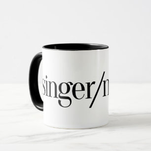 Taza Coffee Mug Cantante/Mover