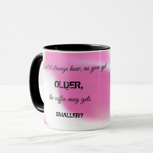 Taza Coffee Mug con mensaje gracioso (Anverso izquierdo)