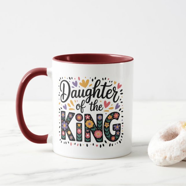 Taza Coffee Mug cristiano (Con donut)