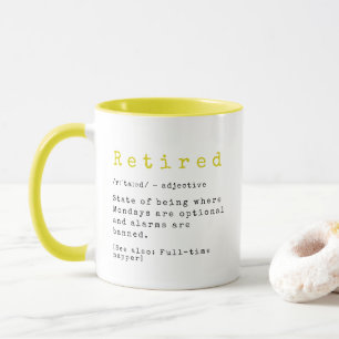 Taza Coffee Mug de definición retirada - Napper a tiemp