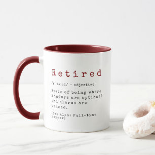 Taza Coffee Mug de definición retirada - Napper a tiemp