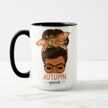 Coffee Mug de la reina otoño