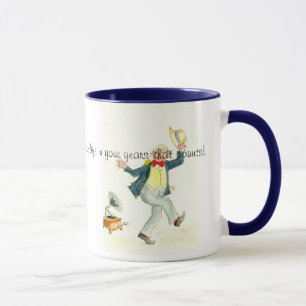 Taza Coffee Mug de 'Young at Heart' con cita