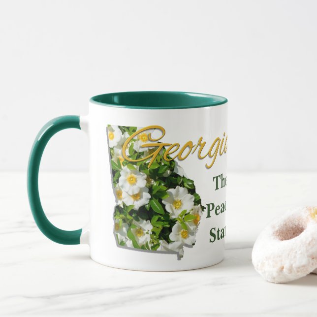 Taza Coffee Mug - GEORGIA (Con donut)