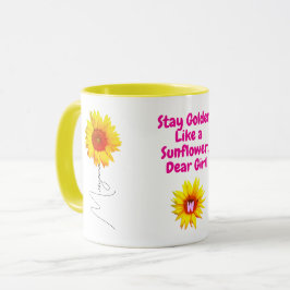 Taza Coffee Mug Gift para Chicas (Cita única)
