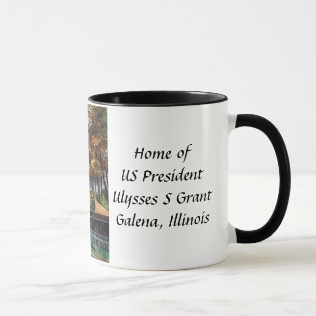 Taza Coffee Mug - Home of Ulysses S Grant, Galena, Ill (Derecha)