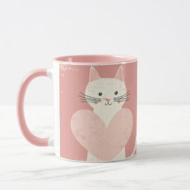 Taza Coffee Mug Para Los Amantes Del Gato Vintage Del T