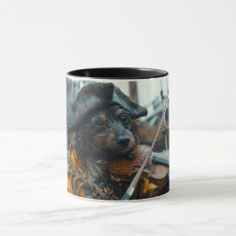 Taza Coffee Mug, perro pirata