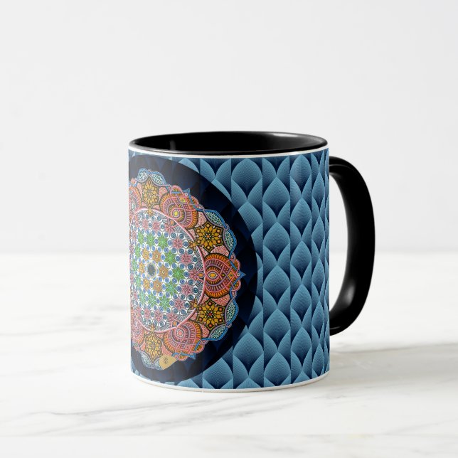 Taza Coffee Mug  "Samadhi" (acrylic painting) (Anverso derecho)