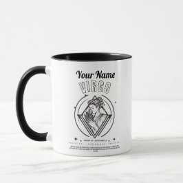 Taza Coffee Mug Virgo Personalizado