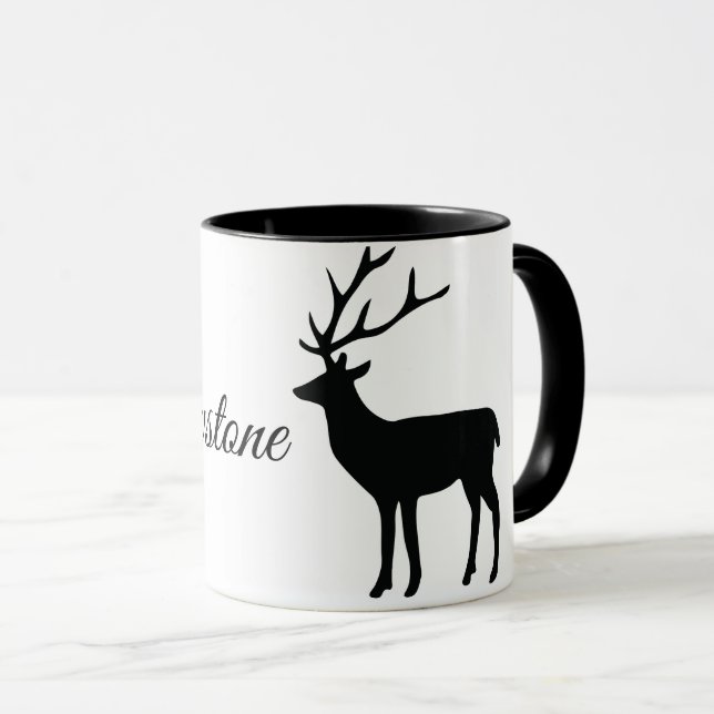Taza Coffee Mug-Yellowstone Deer (Anverso derecho)