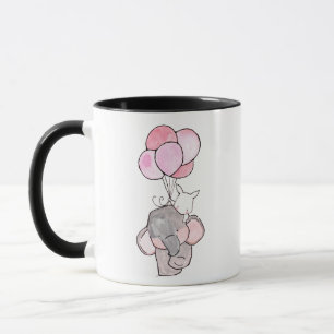 Taza Coffee Mugs de elefante y conejo