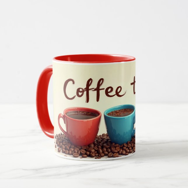 Taza Coffee Time (Anverso izquierdo)