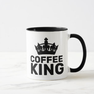 TAZA COFFET KING MUGS CUPS