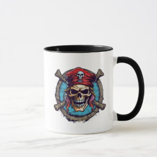 Taza Cofffee Mug-Pirate Skull