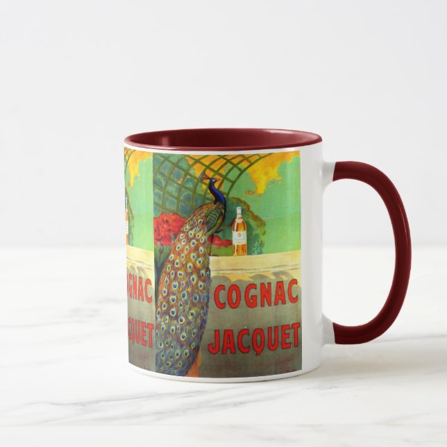 Taza Cognac Jacquet Vintage Poster de Publicidad (Derecha)