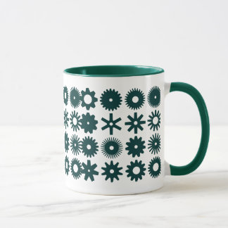 Taza Cogs - Hunter Green