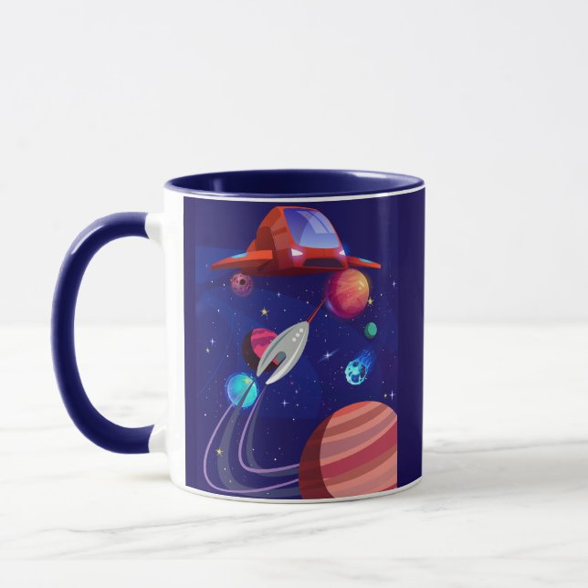 TAZA COHETE ESPACIAL (Izquierda)