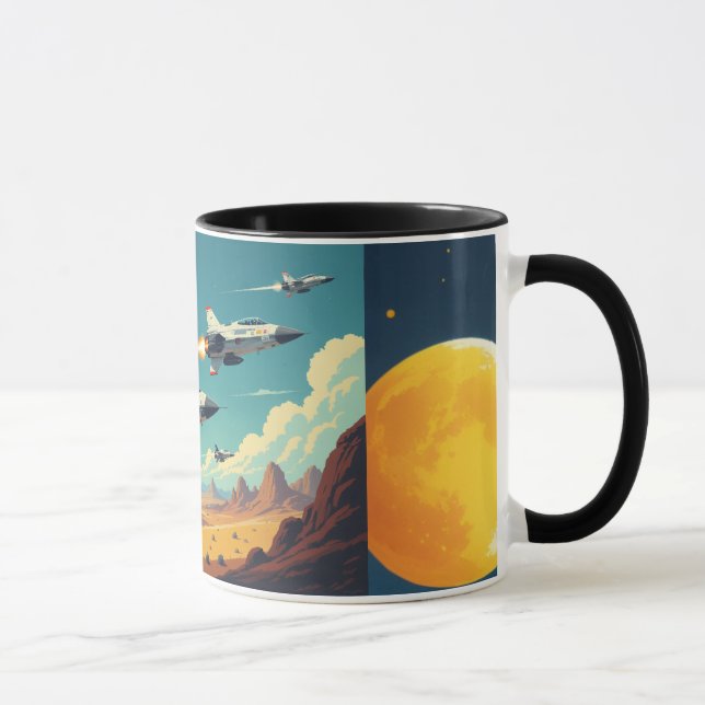 Taza Cohetes (Derecha)