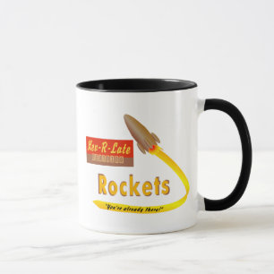 Taza Cohetes Neutrino Nev-R-Late - retro-mug
