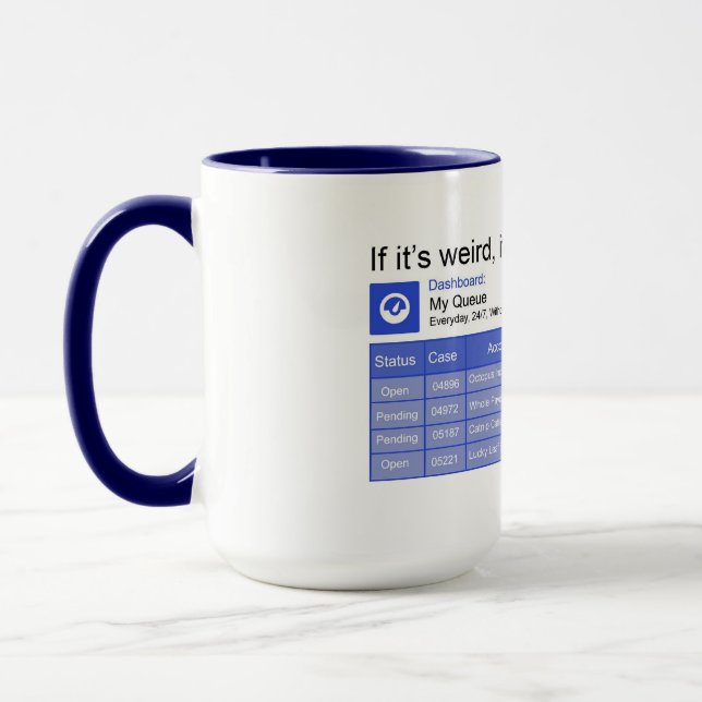 Taza Cola rara (Izquierda)