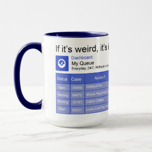 Taza Cola rara