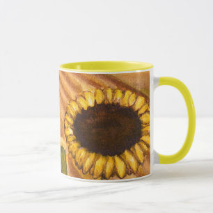 Taza Colas de girasol Mugs Alegres Gafas Amarillas