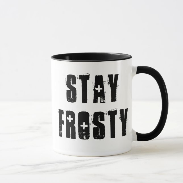 Taza Colbert dice la estancia del ~ escarchada (Derecha)