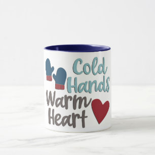 Taza Cold Hands Cálido Corazón