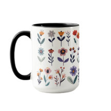 Colección С de flores vectoriales