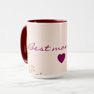 Taza Colección Abstracta de Moda Rosa Mint