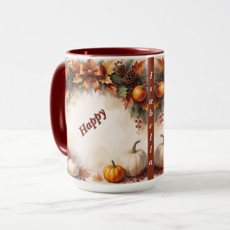 Taza Colección de Acción de Gracias de Otoño Popular Do