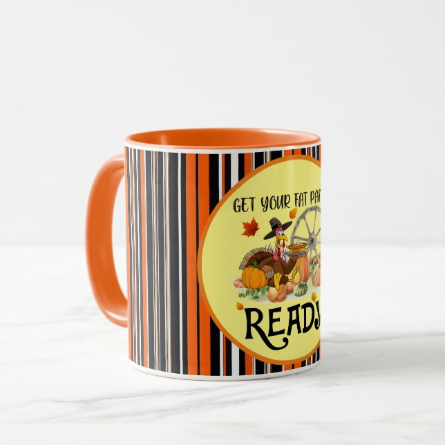 Taza Colección de Acción de Gracias Moderna de otoño (Anverso izquierdo)
