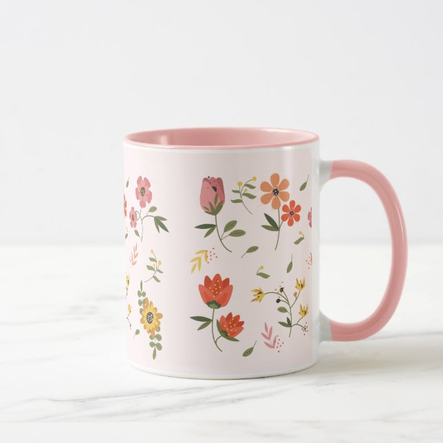 Taza colección de flores (Derecha)